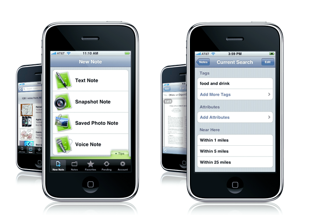 evernote iphone 5 AppStore programmer som gjør iPhone verdt å kjøpe programvare