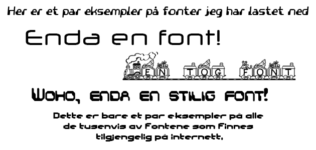 fonter eksempler Guide: Hvordan installere nye fonter på din maskin guider