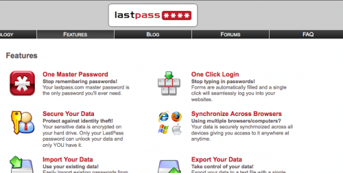 lastpass 500x252 LastPass: En utmerket og sikker passord manager [Cross Platform] hovedsaker