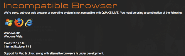quakelive browsers Nå kan du prøve QuakeLive nyheter
