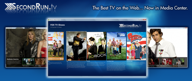 secondrun tv 630x266 SecondRun.tv: Tilgang til Hulu fra Windows Media Center programvare