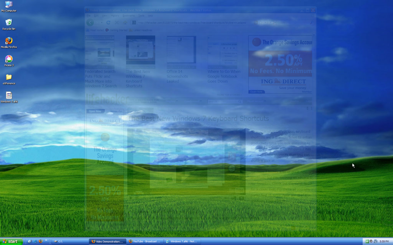 win7snarvegar2 Få Windows 7 snarvegar i Vista/XP guider og tips